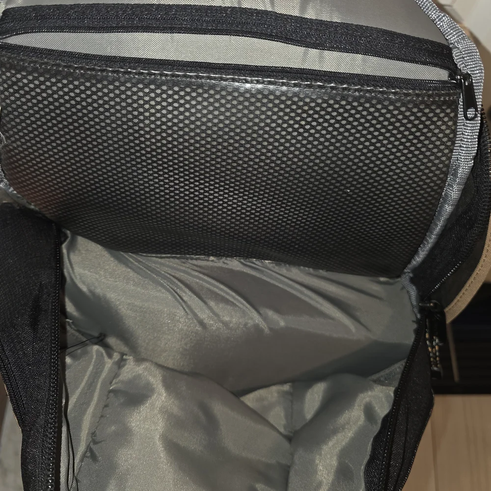 Lowepro Black and Tan Camera Backpack with Padded Gear Protection
